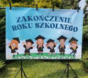 Pomoce naukowe - Zakończenie Roku Szkolnego- Baner do szkoły i przedszkola - miniaturka - grafika 1