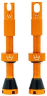 Części rowerowe - Peaty's Peaty's X Chris King MK2 Tubeless Valves 42mm, mango  2021 Wentyle i akcesoria PE-PTV2-42-MNG - miniaturka - grafika 1