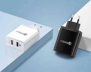 Ugreen ładowarka sieciowa Quick Charge 3.0 2x USB 30W 3A czarny (30914) - Ładowarki do telefonów - miniaturka - grafika 11