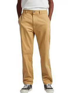 Spodenki męskie - Pepe Jeans Męskie spodnie chinosy Nils, żółte (Siena), 29 W/32 L, Żółty (Siena), 29W / 32L - grafika 1