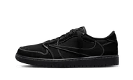 Buty sportowe męskie - Air Jordan 1 Low SP Travis Scott Black Phantom - miniaturka - grafika 1