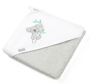 baby ono 343/03 OKRYCIE KĄPIELOWE BAMBUSOWE 85 X 85 SZARE - Okrycia kąpielowe dla dzieci - miniaturka - grafika 1