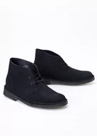 Botki damskie - Trzewiki damskie Clarks Desert Boot Black Suede (26155524) - miniaturka - grafika 1