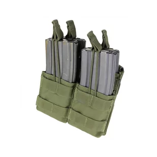 Condor - Ładownica MOLLE na magazynki AR15 dwuwarstwowa - Double Stacker M4 Mag Pouch - Podwójna - Coyote Brown - MA43-498 - Odzież taktyczna i umundurowanie - miniaturka - grafika 3