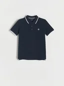 Koszulki dla chłopców - Reserved - Koszulka polo - granatowy - miniaturka - grafika 1