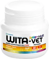 Suplementy i witaminy dla psów - Wita-Vet Eurowet Szczenięta+ADULT Ca/P 1,3 1g 80tab - miniaturka - grafika 1