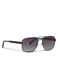 Okulary przeciwsłoneczne - Okulary przeciwsłoneczne Calvin Klein CK22114S Czarny - miniaturka - grafika 1