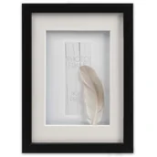 Ramki na zdjęcia - Ramka przestrzenna EFEKT 3D KWADRAT Czarna 20x20 cm (11,5x11,5cm) - miniaturka - grafika 1