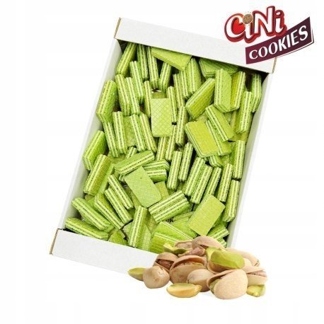 Ciastka Cini wafle pistacjowe 2,5kg Cini Cookies