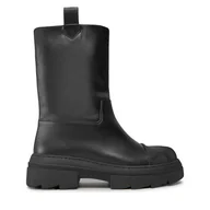 Botki damskie - Botki Furla Gum YG97FGU-BX2411-O6000-4401 Czarny - miniaturka - grafika 1