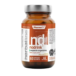 PHARMOVIT Pharmovit Herballine Nodrink 60 kapsułek PH0061 - Suplementy naturalne - miniaturka - grafika 1