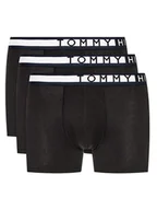 Majtki męskie - Tommy Hilfiger Komplet 3 par bokserek UM0UM01234 Czarny Regular Fit - miniaturka - grafika 1