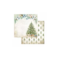 Scrapbooking - Papier Stamperia Cozy Winter  - CHOINKA - 30x30 - miniaturka - grafika 1