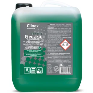 Clinex Profit Grease usuwanie tłustych plam - 5L - Środki do kuchni i łazienki - miniaturka - grafika 1