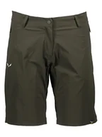 Spodnie sportowe damskie - Salewa Szorty funkcyjne "Talvena" w kolorze khaki - miniaturka - grafika 1