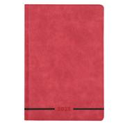 Kalendarze - Kalendarz książkowy 2023 A5 czerwony EASY - Easy Stationery - miniaturka - grafika 1
