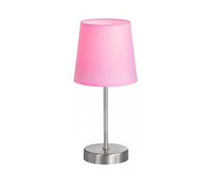 Wofi 832401949000 - Lampa stołowa CESENA 1xE14/42W/230V różowa - Lampy stojące - miniaturka - grafika 1