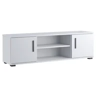 Szafki RTV - Biała stojąca szafka na telewizor P1-F34 - miniaturka - grafika 1
