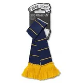 Zakładki do książek - Szalik - zakładka Granatowy, żółty IF - miniaturka - grafika 1