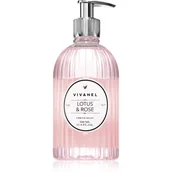 Mydła - Vivian Gray Vivanel Lotus&Rose kremowe mydło w płynie 350 ml - miniaturka - grafika 1