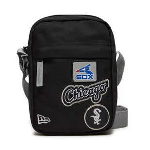 Saszetka New Era Mlb Patch Side Sox 60358208 Czarny - Torby męskie - miniaturka - grafika 1