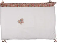 Ochraniacze do łóżeczka - Ochraniacz na szczebelki do łóżeczka Kwiaty - miniaturka - grafika 1