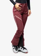 Spodnie narciarskie - Spodnie skiturowe damskie Dynafit TLT Touring Dynastretch Pants - burgundy/pink - miniaturka - grafika 1