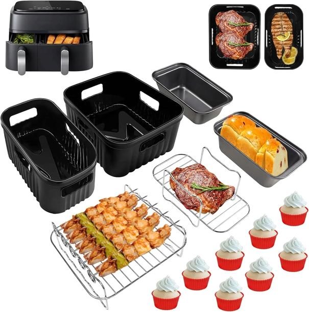 Akcesoria Airfryer Do Frytkownicy Philips Dual Basket Zestaw 3000/5000 3l6l