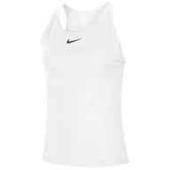 Koszulki i topy damskie - Nike Damska koszulka z krótkim rękawkiem W Nkct Dry Elvtd Ess biały/(czarny) XXL - miniaturka - grafika 1