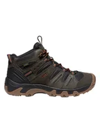 Buty trekkingowe męskie - Keen Botki turystyczne "Headout" w kolorze czarno-oliwkowym - miniaturka - grafika 1