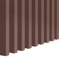 Panele ścienne i boazeria - Ażurowe lamele ścienne pudrowy róż 15 szt. D3-W28 - miniaturka - grafika 1