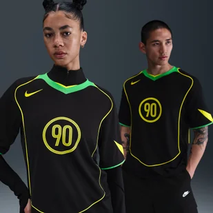 Męska koszulka piłkarska Dri-FIT Nike Total90 - Czerń - Swetry męskie - miniaturka - grafika 1