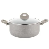 Garnki - Garnek aluminiowy Sandy z pokrywką 28 cm 7 l - miniaturka - grafika 1