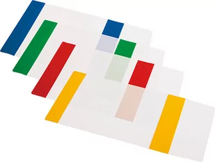 Panta Plast Okładka na zeszyt A5 PVC z regulacją MIX (10szt) - Szkolne artykuły papiernicze - miniaturka - grafika 1
