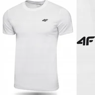 Koszulki męskie - Koszulka Męska 4F T-shirt Podkoszulek Bluzka Sportowa Na Co Dzień - miniaturka - grafika 1