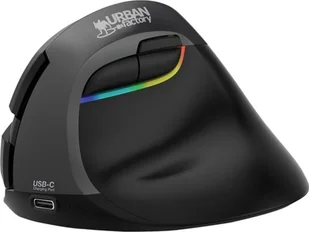 Urban Urban Factory ERGO PRO 4000 dpi Czarny - Myszki - miniaturka - grafika 1