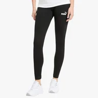 Spodnie sportowe damskie - Legginsy Puma Damskie Getry Czarne Bawełniane 586835-01 - miniaturka - grafika 1