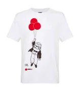 Koszulki i topy damskie - Koszulka Disney T-shirt Biała Carl XS - miniaturka - grafika 1