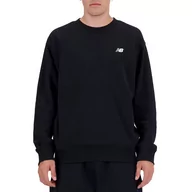 Bluzy męskie - Bluza New Balance MT41507BK - czarna - miniaturka - grafika 1