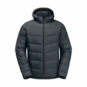 Kurtki i kamizelki sportowe męskie - Męska kurtka puchowa Jack Wolfskin COLONIUS JKT M RDS dark navy - 2XL - miniaturka - grafika 1