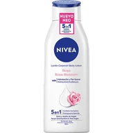 Balsamy i kremy do ciała - Balsam do ciała Nivea Body Lotion 5in1 Rose Blossom 400 ml (4005900980632) - miniaturka - grafika 1