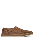 Espadryle męskie - Rieker Espadryle B5297-64 Brązowy - miniaturka - grafika 1