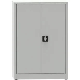 PARTNER B2B Warsztatowa szafa półkowa na narzędzia KOVONA JUMBO, 2 półki, spawana, 800 x 500 x 1150 mm, szara 178632 - Pozostałe wyposażenie warsztatu - miniaturka - grafika 1