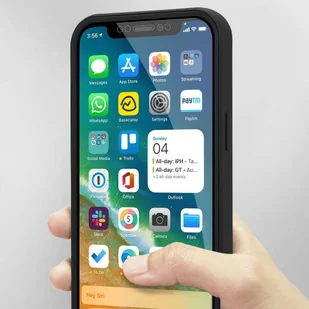Etui Pancerne 360 obudowa Alogy Armor Case na telefon do Apple iPhone 13 Mini Black - Etui i futerały do telefonów - miniaturka - grafika 9