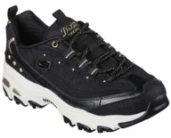 Półbuty damskie - SKECHERS CZARNE DAMSKIE BUTY SPORTOWE D'Lites 39 - miniaturka - grafika 1