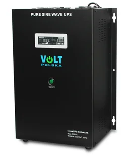 Volt 3SR500WA40 sinusUPS 500 + aku 40Ah 3SR500WA40 - Zasilacze awaryjne UPS - miniaturka - grafika 1