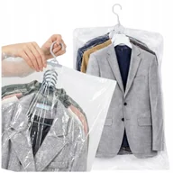 Pokrowce na ubrania - Worek wiszący próżniowy na ubrania przezroczysty 70 x 90 cm - miniaturka - grafika 1