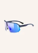 Okulary przeciwsłoneczne - Uvex Okulary Rowerowe Sportstyle 237 blau - miniaturka - grafika 1