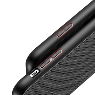 Dux Ducis Fino etui pokrowiec pokryty nylonowym materiałem iPhone 11 Pro czarny - Etui i futerały do telefonów - miniaturka - grafika 6