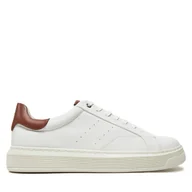 Sneakersy męskie - Sneakersy Aldo Marconi 13829481 Biały - miniaturka - grafika 1